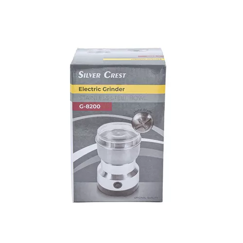 Electric-Grinder-4-Blade-Silver-Crest-Model-G-8200-Single-and-Major-