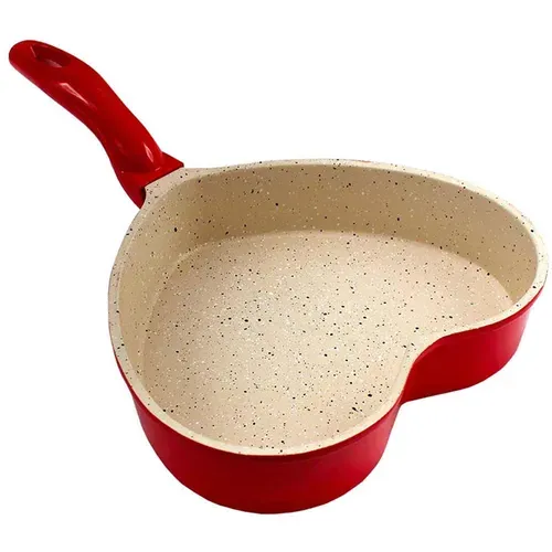 خرید ماهیتابه قلبی بزرگ عروس تک و عمده کد t1186