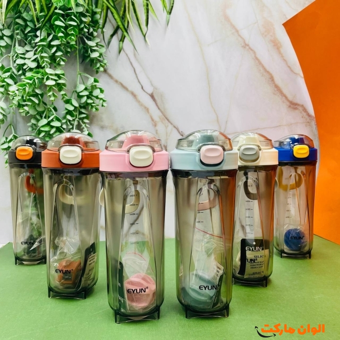 خرید قمقمه 600میل همزن دار تک و عمده کد Z1933