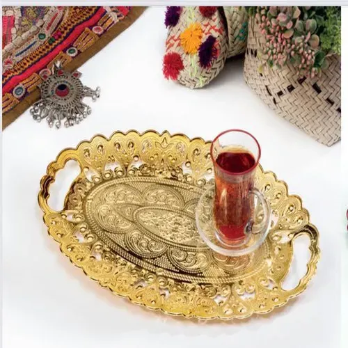 پخش سینی بیضی ترک تک و عمده کد t1199