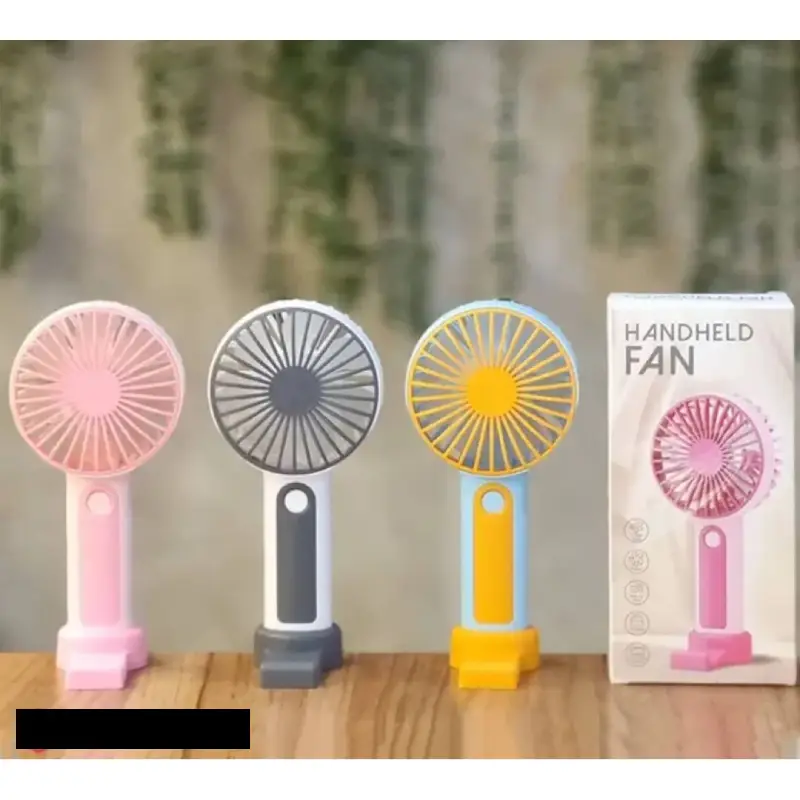 پخش پنکه دستی خنک کننده شارژی HANDHELD FAN  کد E496 تک و  عمده