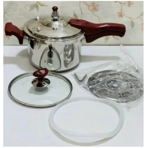 Unique 11 liter steel pressure cooker code E506, single and wholesale