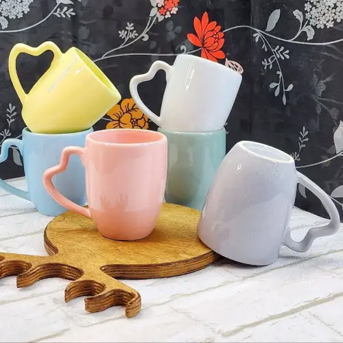 پخش ماگ دسته قلبی تک و عمده 