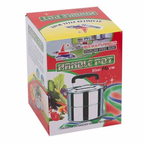 Two-tiered food dish spreader code z1254
