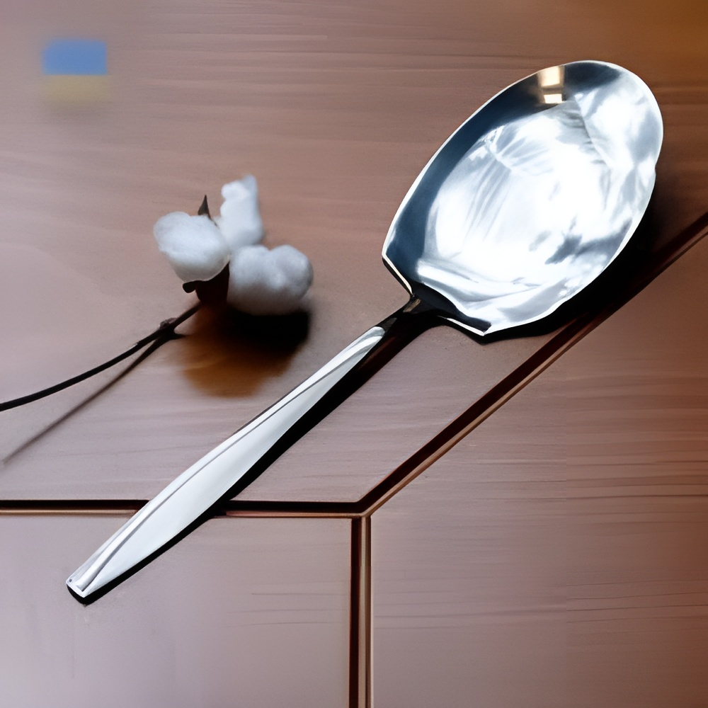  کفگیر استیل مدل ناخنی