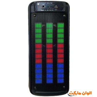 پخش اسپیکر شارژی kts 1753  کد E547 تک و عمده