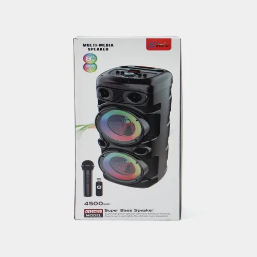 اسپیکر شارژی بلوتوثی قابل حمل ZQS-8210S تک و عمده کدt1260