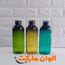 پخش گلدان شیشه‌ای سایه رنگ تک و عمده کد t1255