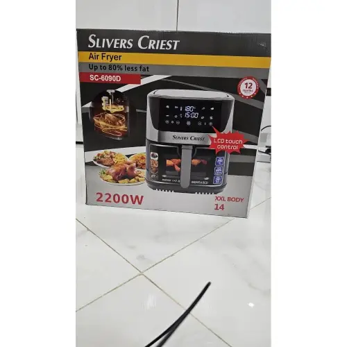 پخش سرخ کن 14 لیتری  بدون روغن سیلورکرست مدل SC-6090D کد E566 تک و عمده