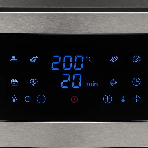 سرخ‌کن سیلور کرست مدل 2400W ظرفیت 10 لیتر لمسی هک‌شده تک و عمده کدt1116