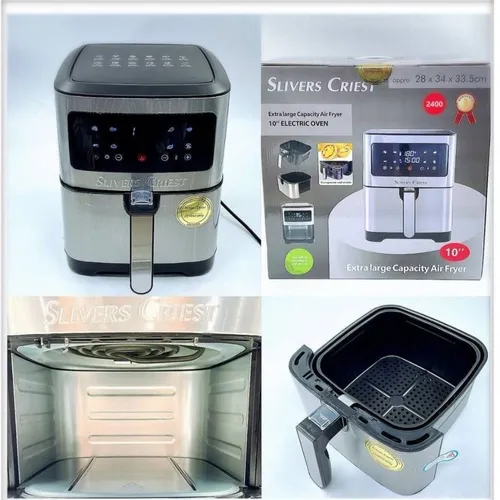 سرخ‌کن سیلور کرست مدل 2400W ظرفیت 10 لیتر لمسی هک‌شده تک و عمده کدt1116