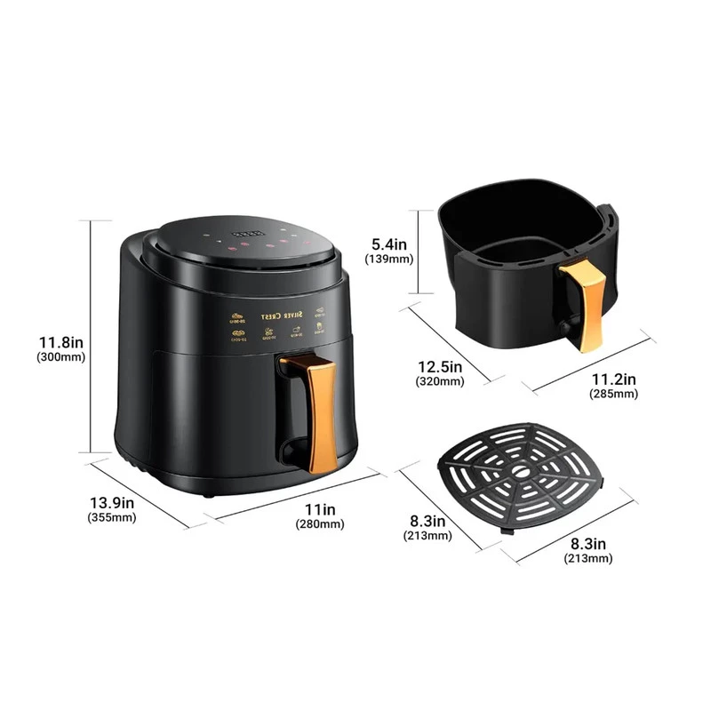 پخش سرخ‌کن سیلور کرست 8 لیتری مدل SC-1080  تک و عمده کد t1265