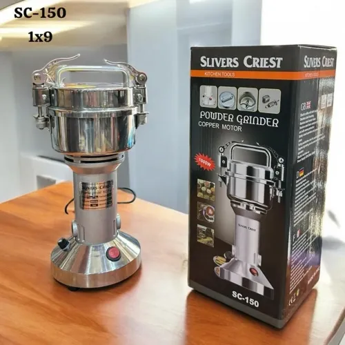 پخش آسیاب صنعتی سیلور کرست 150 گرمی مدل 1000 وات تک و عمده کد t1271