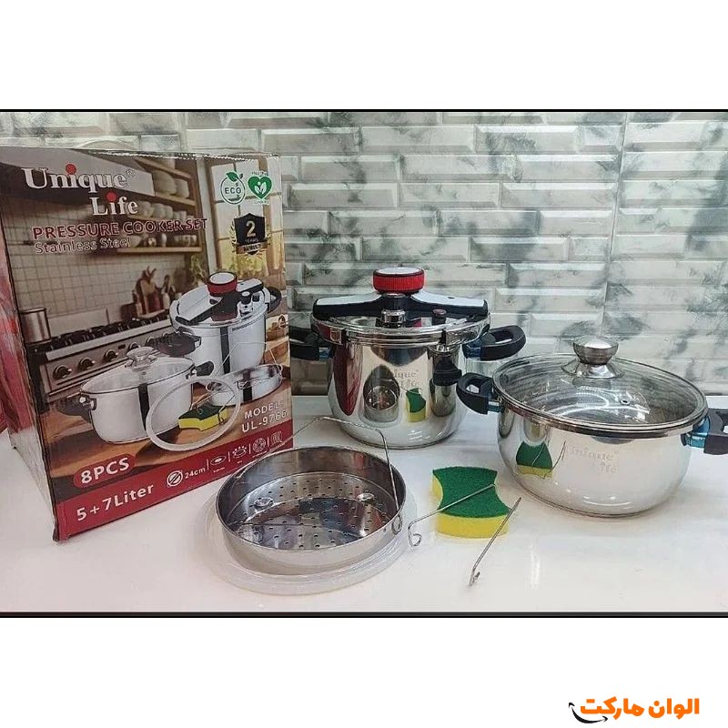 پخش-زودپز-دوقلو-یونیک-لایف-کد-e568-تک-و-عمده