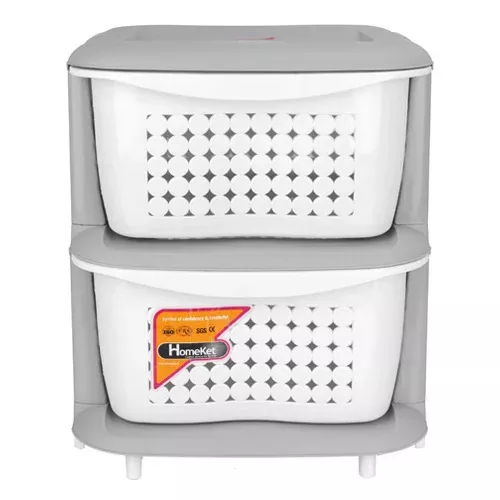 فایل کشویی هوم کت 2طبقه تک و عمده کدP629