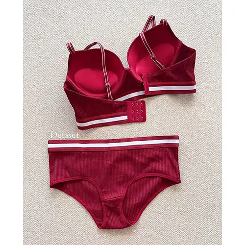 Women’s Sponge Bra Set | Padded Removable Cup & High Quality