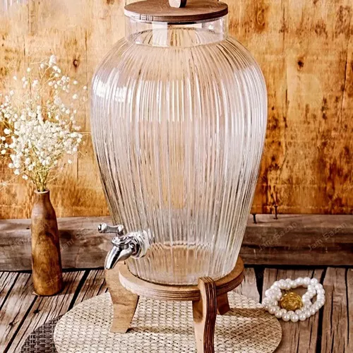 پخش  کلمن شیشه ایی  سپیدار تک و عمده کدP648