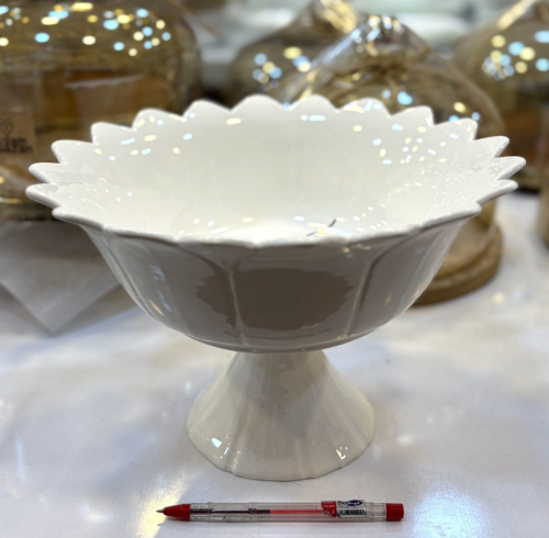  میوه خوری سرامیکی پایه دارتک و عمده کدP649