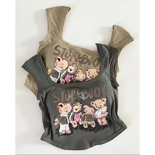 خرید کراپ عروسکی زنانه کد L740