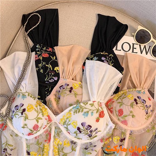 Women’s Floral Party Crop Top | Elegant Design & High Quality