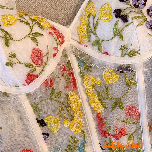 Women’s Floral Party Crop Top | Elegant Design & High Quality