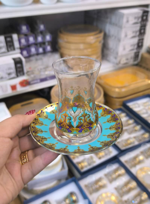 سرویس چای خوری تک و عمده کدP655