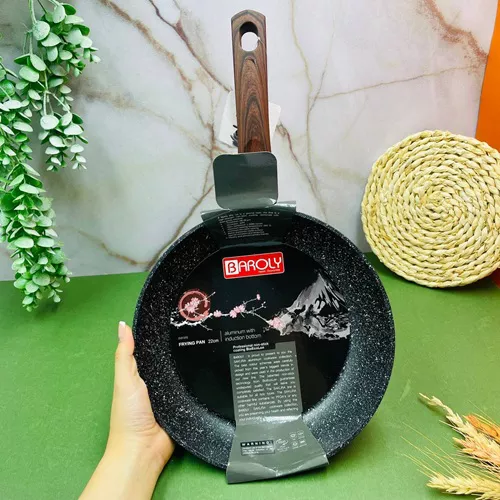 Baroli Granite Single Handle Frying Pan, Large