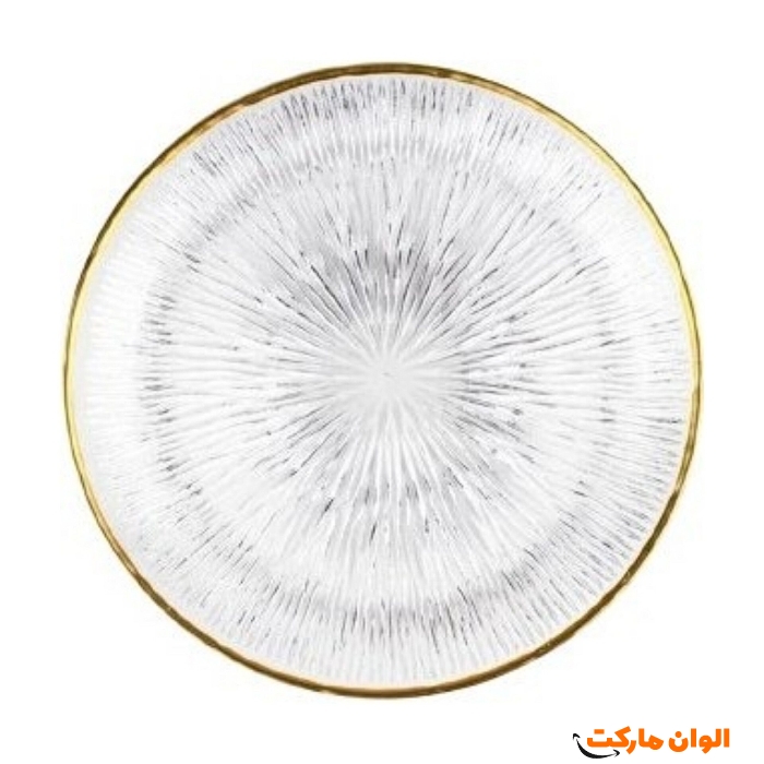 پخش  پیش دستی 6 عددی سولو لب طلایی تک و عمده کد Z1426