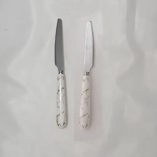 6-Piece Ceramic Marble Fruit Knife Set code t1225