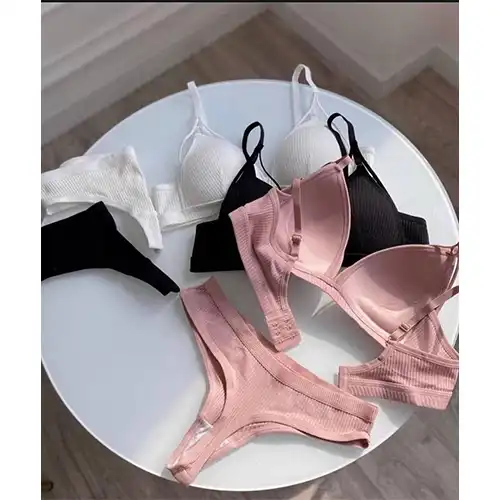 Women’s Harness Lamba Set | Push-Up Half Cup & Adjustable Straps