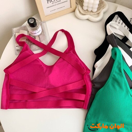 خرید کراپ پشت ضربدری زنانه تک و عمده کد L754