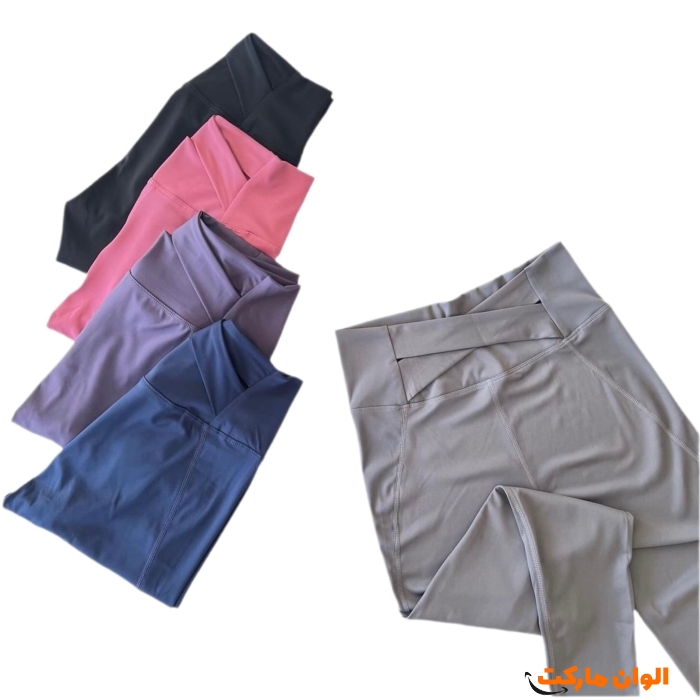 خرید لگ فلامنت ورزشی زنانه تک و عمده کد L756