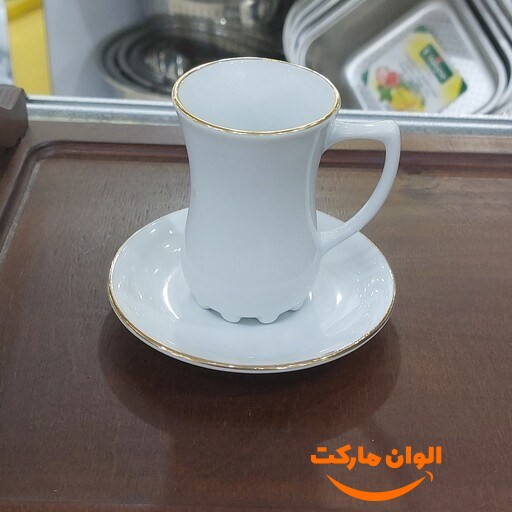 سرویس استکان چایخوری مدل جدید 6 عددی  تک و عمده کدF960