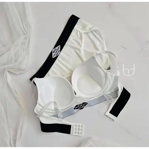 Women’s Padded Bra Set | Half Cup & Adjustable Straps