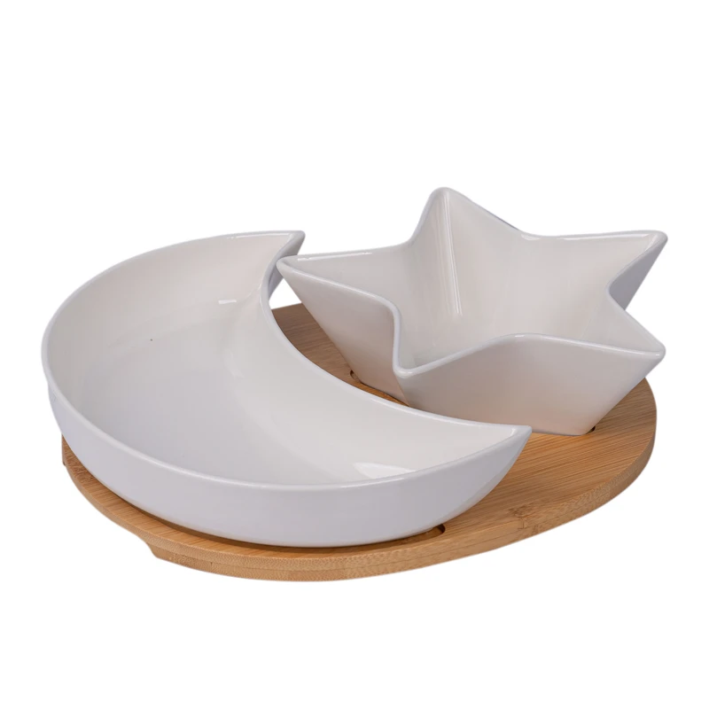 پخش شیرینی خوری طرح ماه و ستاره  مدل جدید تک و عمده کد F963