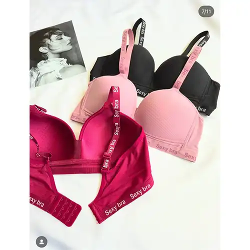 Women’s Ribbed Bra | Wireless, High Quality