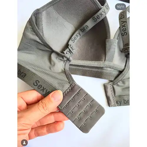 Women’s Ribbed Bra | Wireless, High Quality