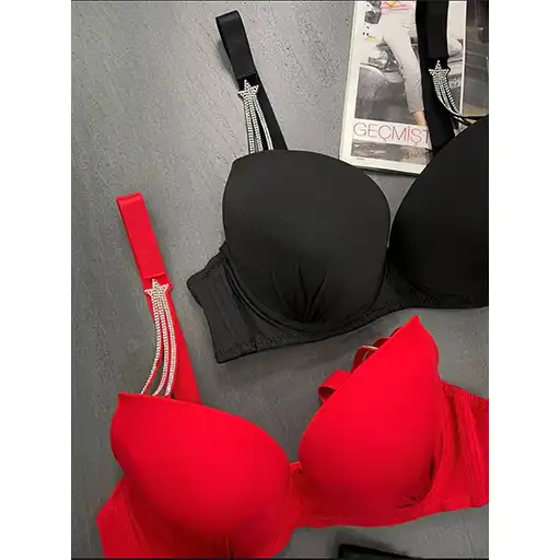 Women’s Padded Bra Set | Half Push-Up, High Quality