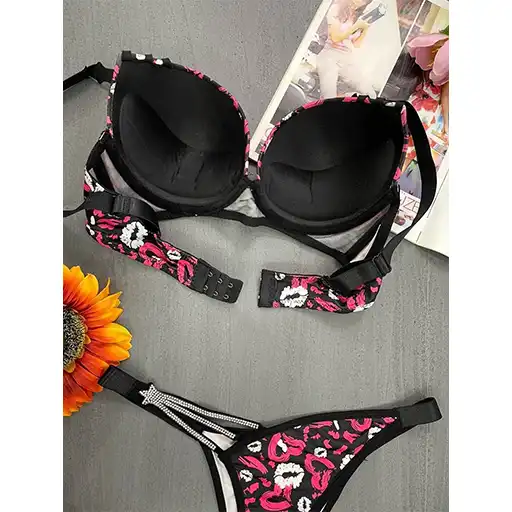 Women’s Padded Bra Set | Half Push-Up, High Quality