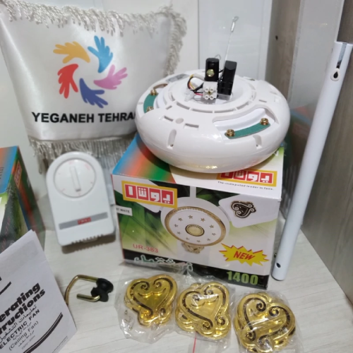 خرید پنکه سقفی یوشا مدل 383 تک و عمده کد Z1483