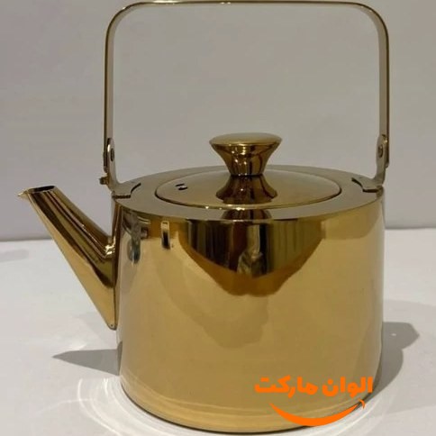 پخش قوری تمام استیل  مدل استوانه‌ای تک و عمده کد G4844