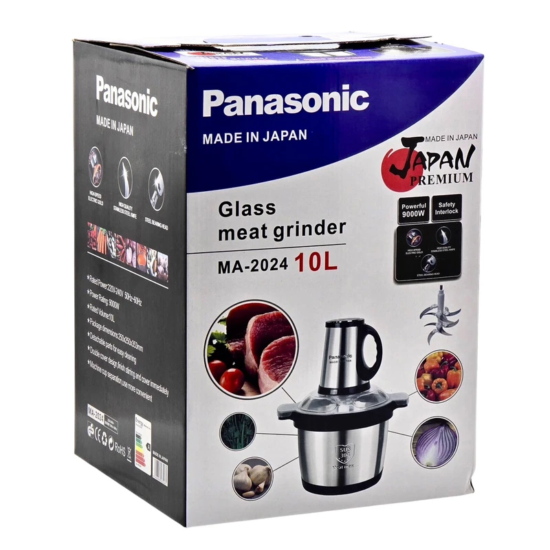 پخش  خردکن ۱۰ لیتر پاناسونیک  مدل MA-۲۰۲۴  تک و عمده کد Z1528