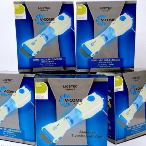 پخش شانه ضد شپش برقی  وی کامب TTVC تک و عمده کد Z1548