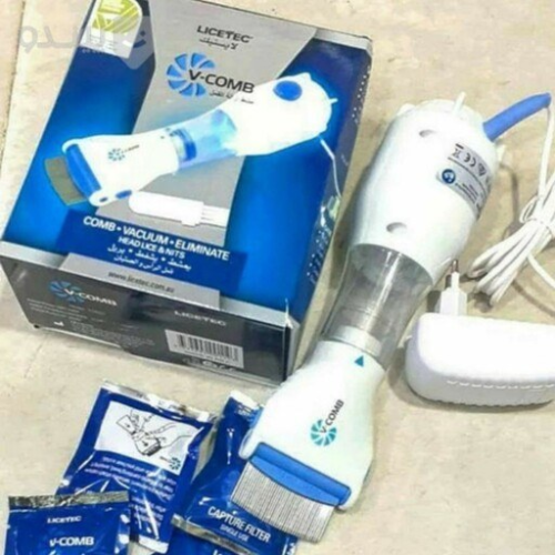 پخش شانه ضد شپش برقی  وی کامب TTVC تک و عمده کد Z1548