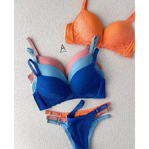 European Women’s Set | Buy Free Size 65-80 Adjustable Straps