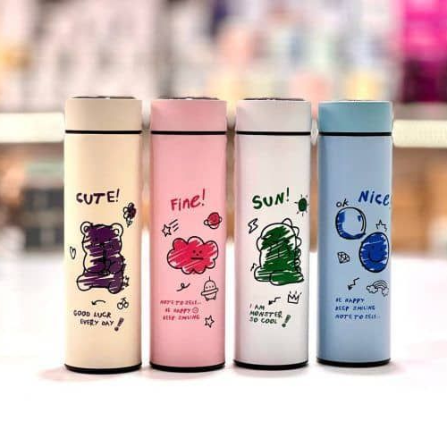 خرید فلاسک نیم‌ لیتر درجه دار تک و عمده کد Z1935