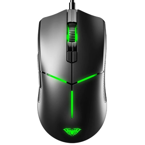 پخش موس گیمینگ سیم دارAULA مدل F820 تک و عمده کدZ1564