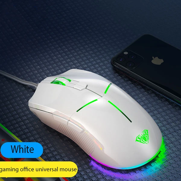 خرید ماوس سیم دار گیمینگ آئولا مدل F820 تک و عمده کد Z1569