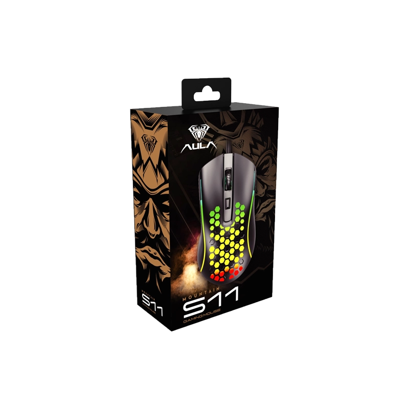 خرید ماوس با سیم گیمینگ AULA مدل S11 تک و عمده کد Z1577