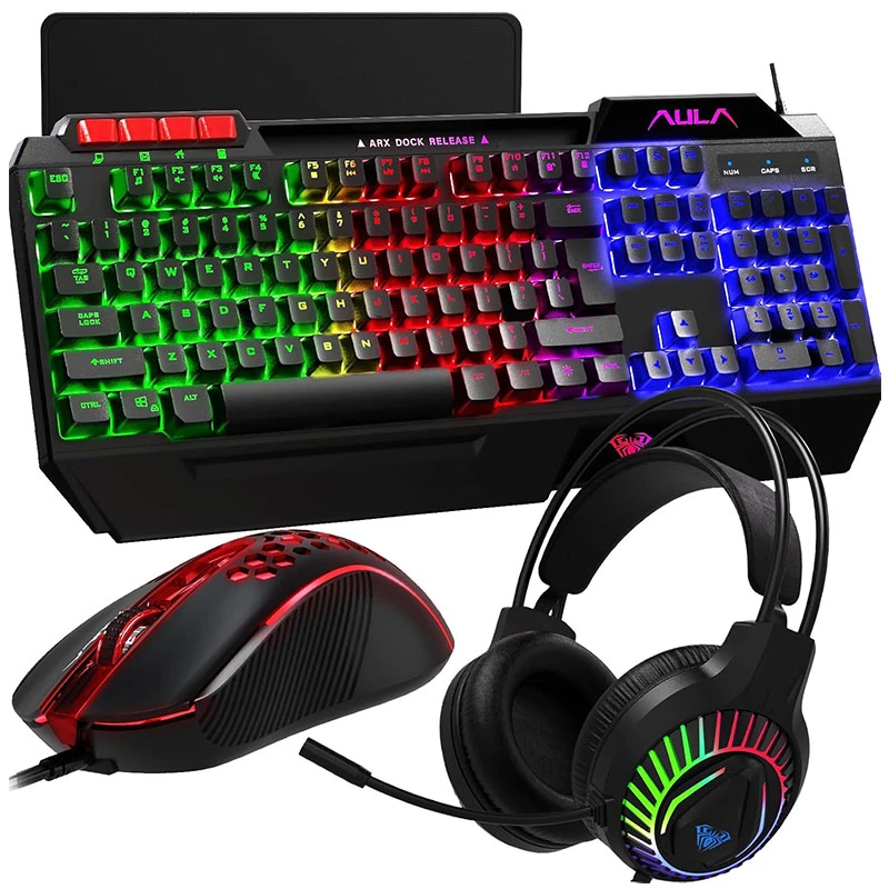 پک-گیمینگ-ايولا-شامل-کیبورد،-ماوس-و-هدفون-کد-e757-تک-و-عمده